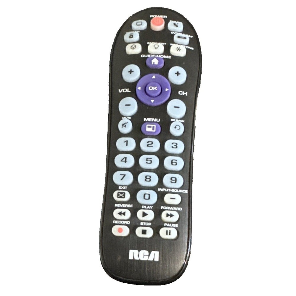 RCA RCR414BHZ 4-Device Universal Remote Control Tested And Works